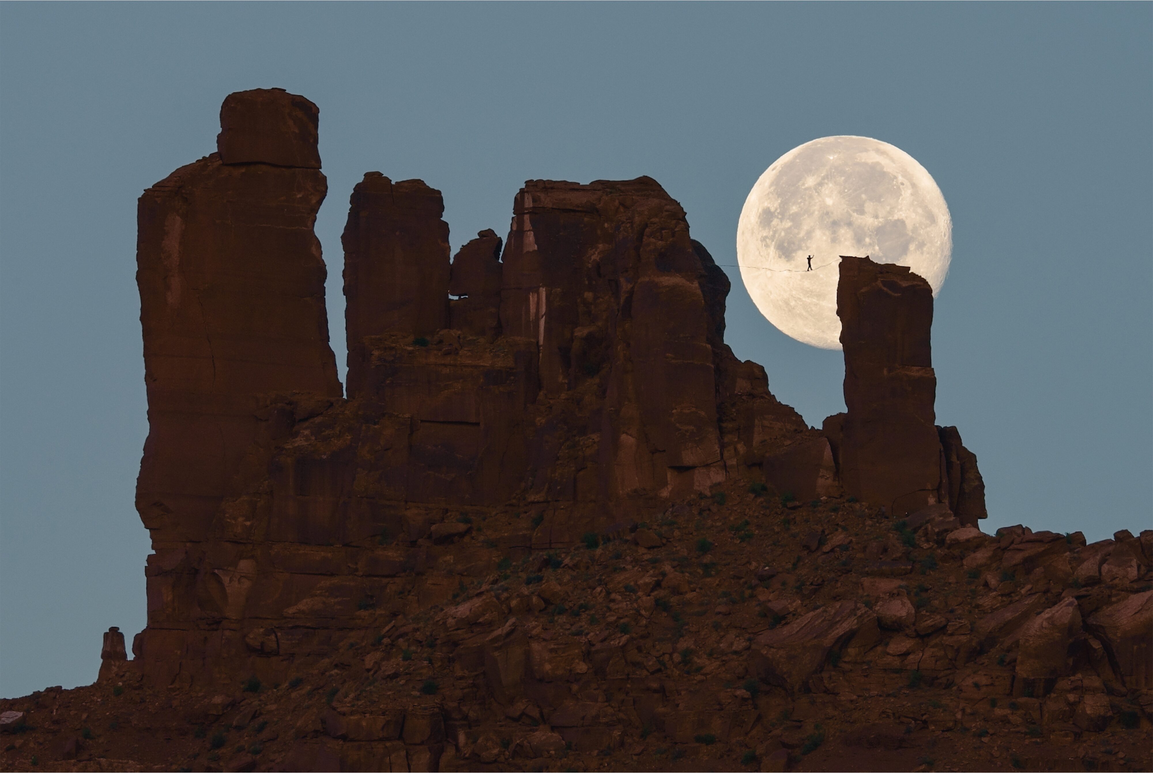 Renan Ozturk Filming a Moonwalk