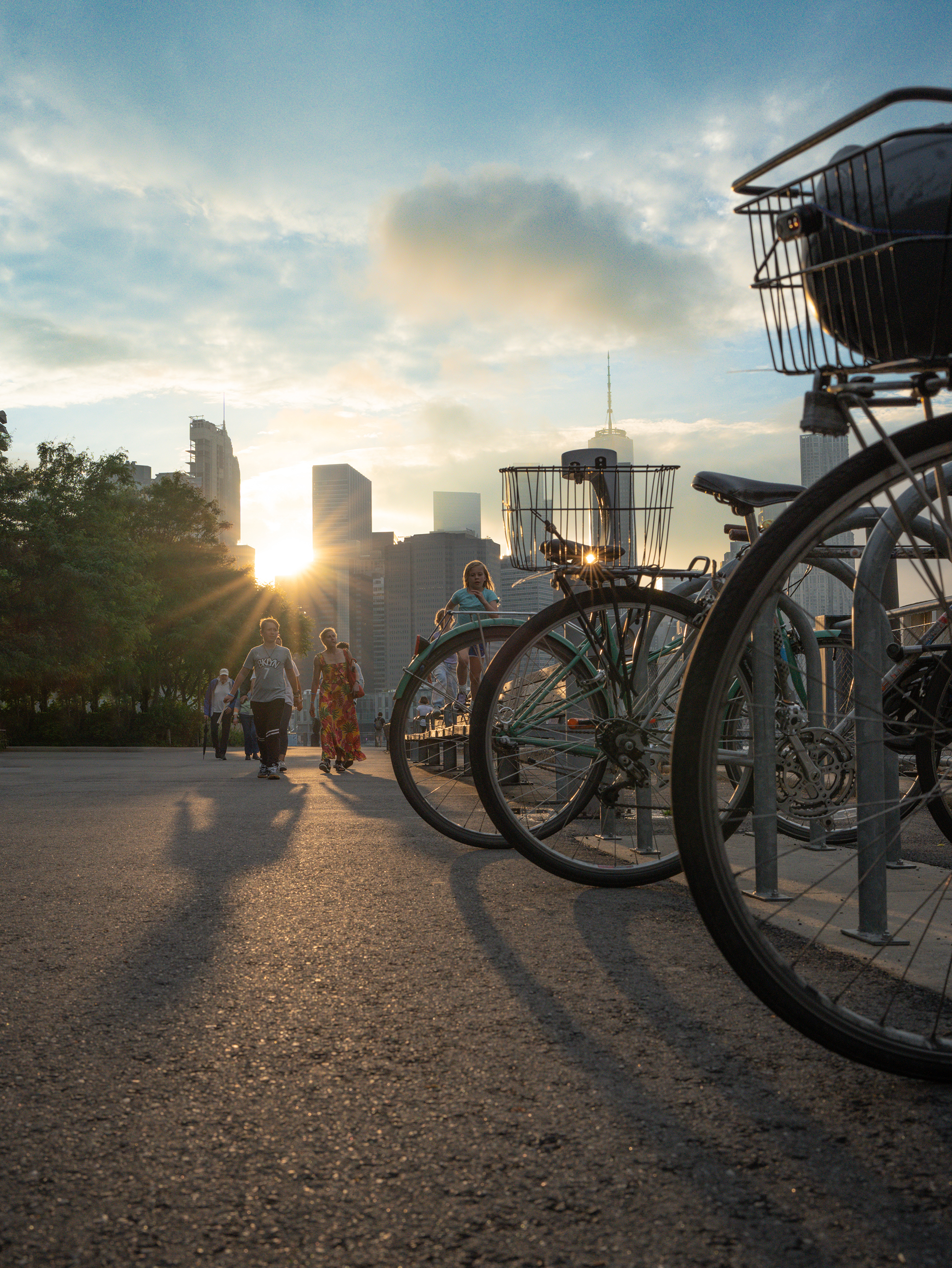 Street photography: City Sunset