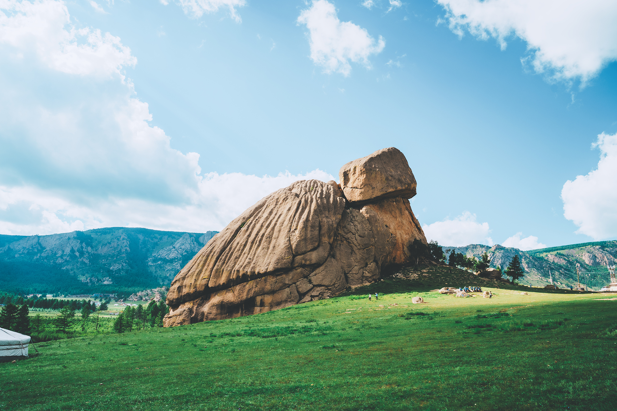 Rock formation Mongolia